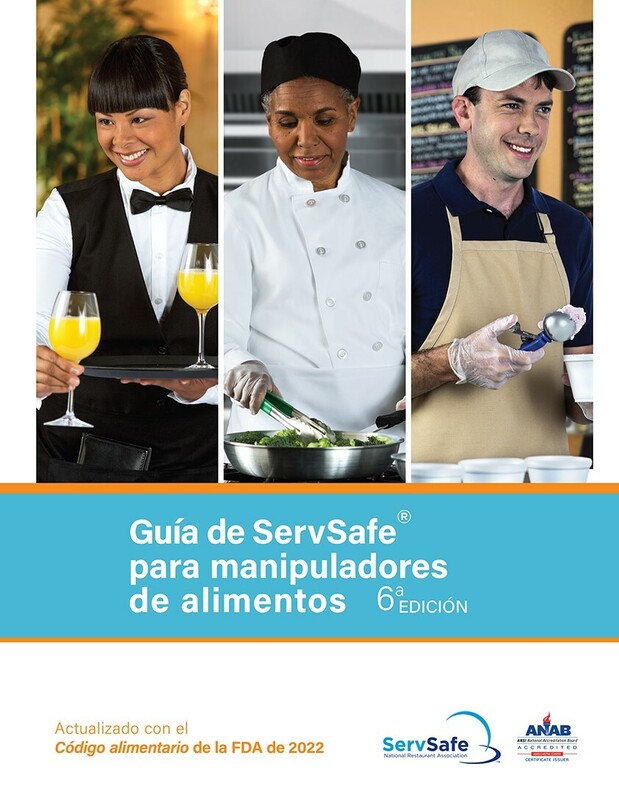 ServSafe Food Handler Guides 6th Edition Spanish, 10 Packs