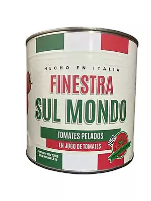 FINESTRA SUL MONDO TOMATES PELADOS EN JUGO DE TOMATES 2.5 KG