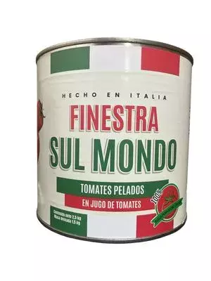 FINESTRA SUL MONDO TOMATES PELADOS EN JUGO DE TOMATES 2.5 KG
