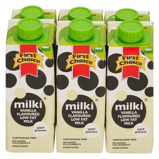 FIRST CHOICE VANILLA MILK 6X250ML