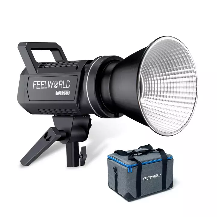 FEELWORLD FL125D 125W Daylight Point Source Video Light Bluetooth APP Control