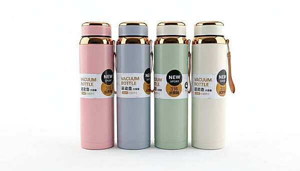 STAINLESS STEEL 316 DOUBLE INSULATION VACUUM FLASK 1000ML - 24HRS HOT & COLD PRESERVATION