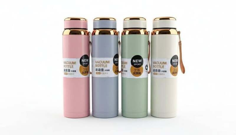 STAINLESS STEEL 316 DOUBLE INSULATION VACUUM FLASK 1000ML - 24HRS HOT & COLD PRESERVATION