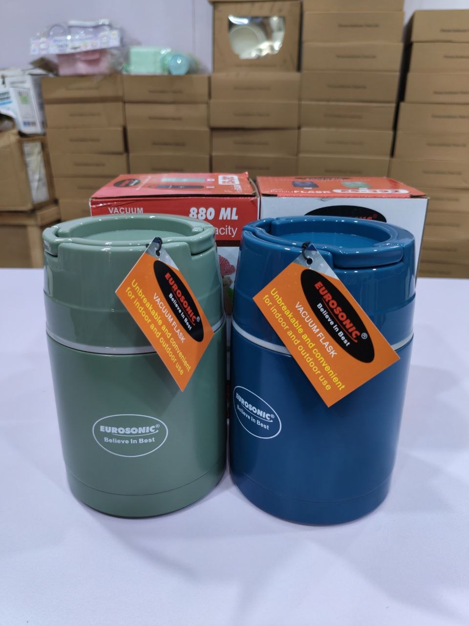 EUROSONIC 880ML VACUUM FOOD FLASK (ES 392)