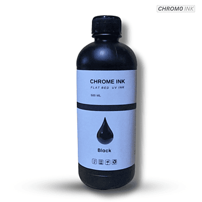 ChromoJet  UV Inks Black I1600 500ML ChromoJet  UV Inks Black I1600 500ML