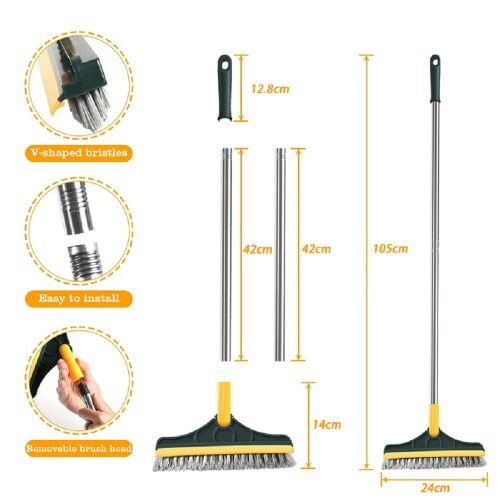 Floor corners brush