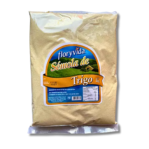 FLOR Y VIDA SEMOLA DE TRIGO 1 Kg.