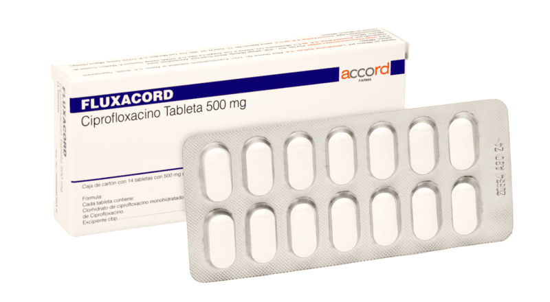FLUXACORD (Ciprofloxacino)_500mg_14T