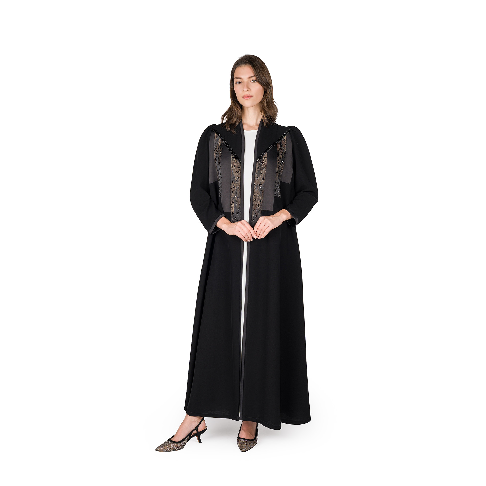 Couture Abaya A-Line 26195