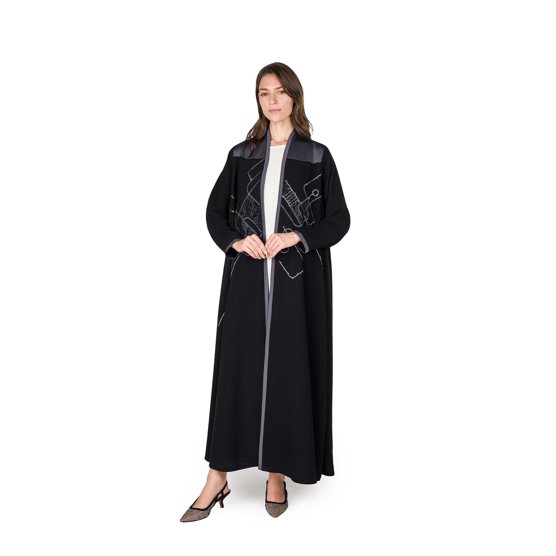 Couture Abaya A-Line 26193