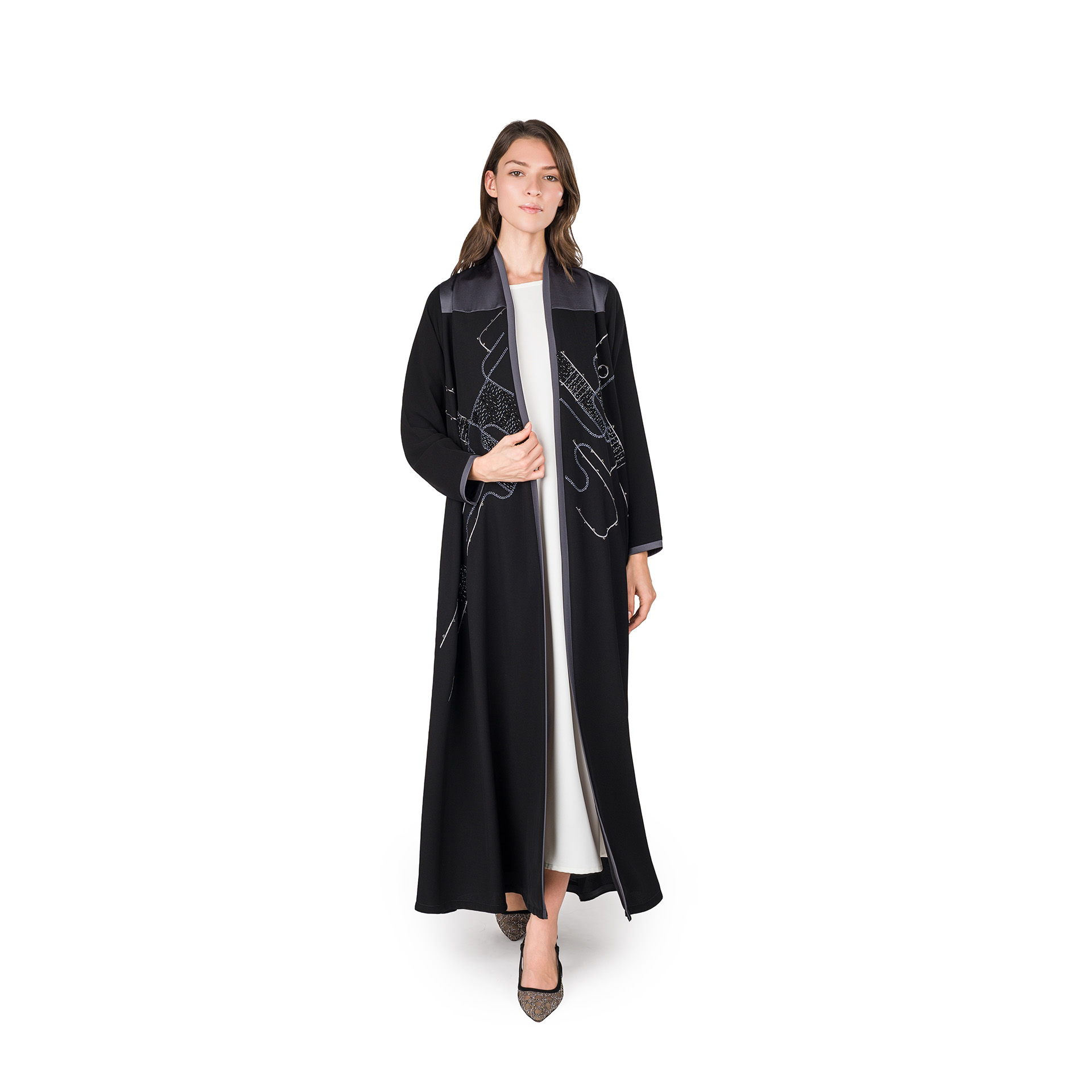 Couture Abaya A-Line 26193