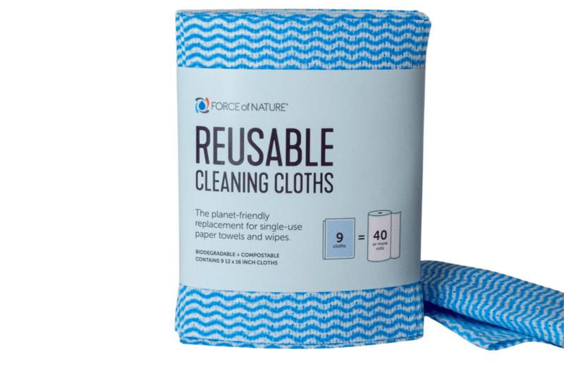 Force of Nature Reusable Cleaning Cloths- 9 ct Force of Nature Reusable Cleaning Cloths- 9 ct