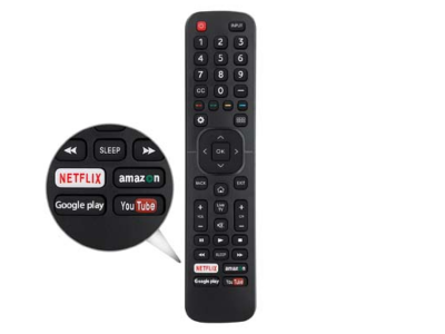 Hisense Smart 4K TV Remote Control