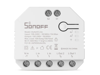Dual Relay Wi-Fi Smart Switch with Power Metering DUALR3 | SONOFF