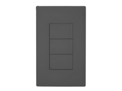 Gray Smart Wall Switch,3-Gang, 120W (M5) | SONOFF