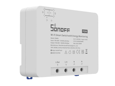 High-Power Smart Wi-Fi Switch with Power Monitoring POWR3 | SONOFF