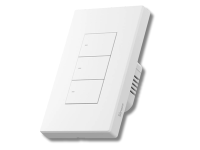 Matter-Certified Smart Wall Switch, 3-Gang, 120W (M5) | SONOFF