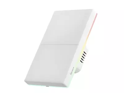 Smart WiFi Touch Wall Switch, 2-Gang, T5-2C-120 | Sonoff