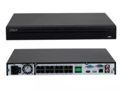 Dahua NVR4216-16P-4KS2 16-Channel NVR, 16 PoE, 4K, H.265