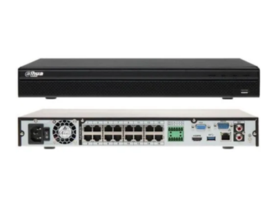 Dahua NVR4216-4KS2/L 16-Channel NVR, 16 PoE, 4K, 2 HDDs