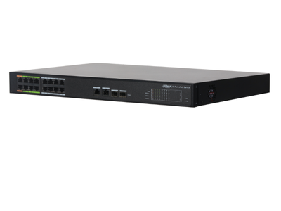 Dahua DH-LR2218-16ET 16-Port PoE Switch with 8 ePoE Ports