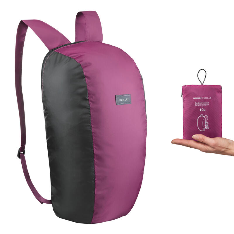 FORCLAZ Compact Backpack 10L - Violet FORCLAZ Compact Backpack 10L - Violet