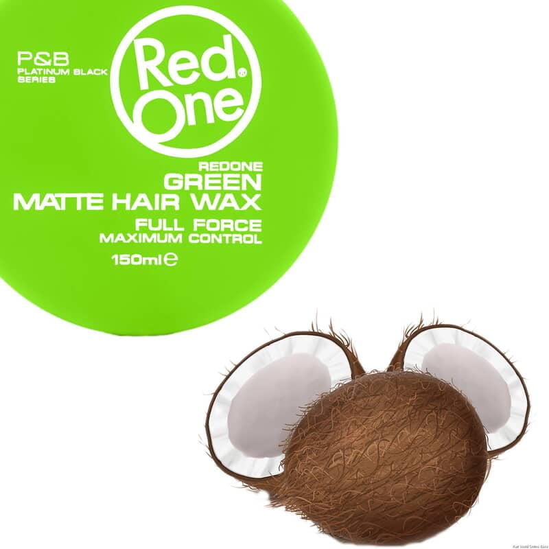 Green Matte Hair Wax Green Matte Hair Wax