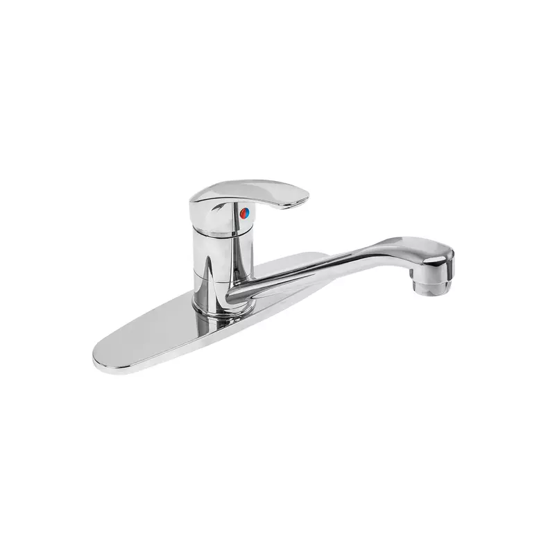 Monomando fregadero, ABS, cuello recto, BASIC - FP-076 / 49551