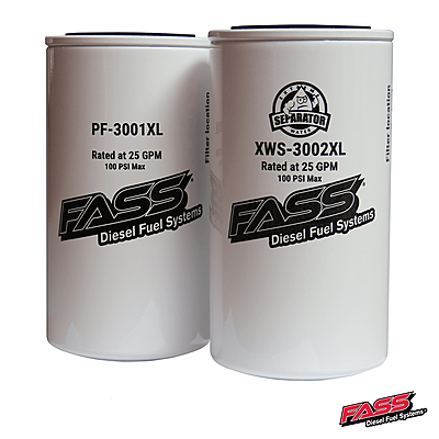 FASS FUEL FILTER PACK–XL (FP3000XL) FASS FUEL FILTER PACK–XL (FP3000XL)