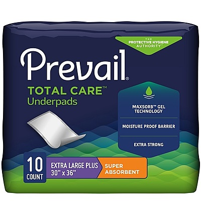 Premium Super Absorbent Underpad - X-Large 30x36,(4/10)