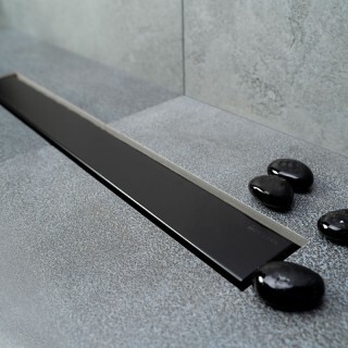 Rigola faiantabila KARAG, CONFLUO FRAMELESS LINE 450, INOX, 45 cm
