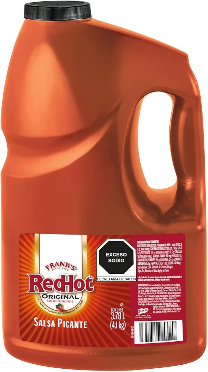 FRANKS SALSA REDHOT ORIGINAL 3.78 L