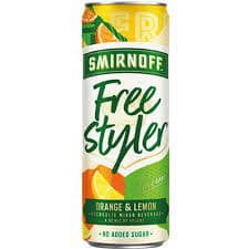 FREESTYLER ORANGE AND LEMON 330ML