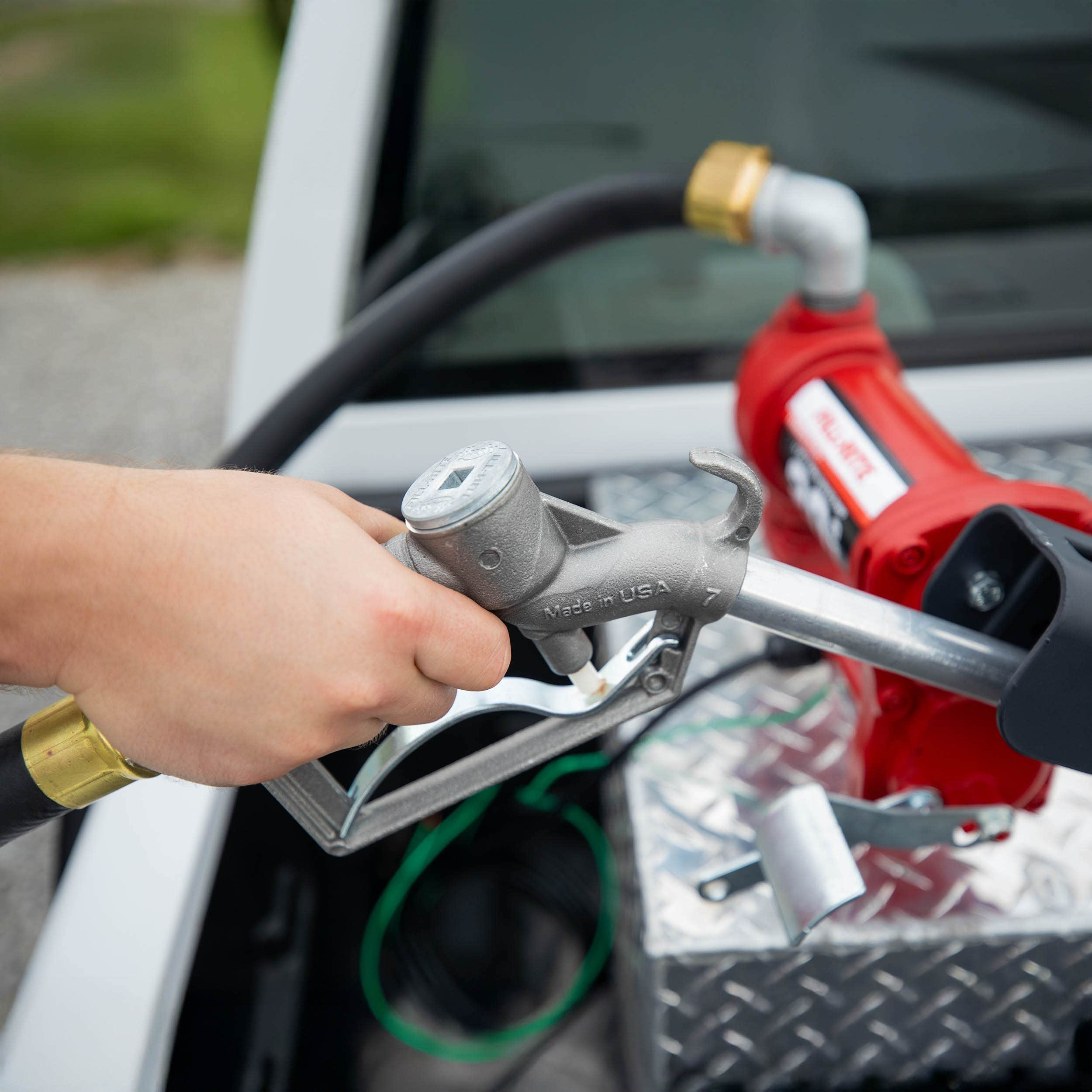 FILL RITE 1" Aluminum Manual Nozzle