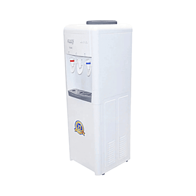 Sleek Atlantis Frosty Plus water dispenser providing instant hot and cold water.