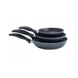 3PIECES NON-STICK STIR/FRY PAN 20/25/30CM