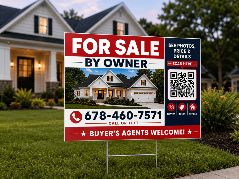 FSBO Yard Sign