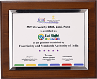 EAT RIGHT PLAQUES TROPHY