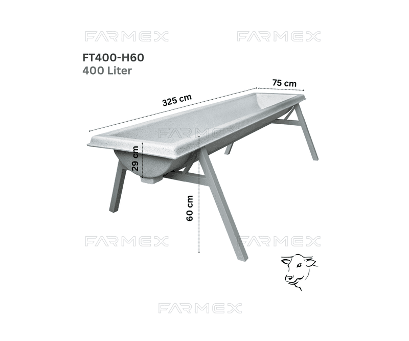 Farmex Trough 400 Liter for Cattle