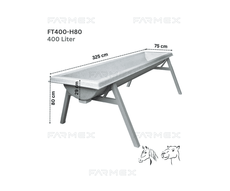 Farmex Trough 400 Liter for Camel