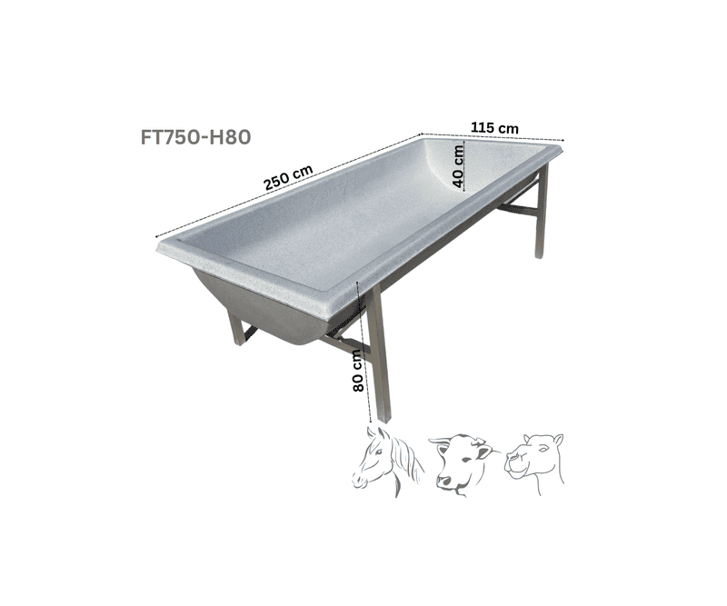 Farmex Trough 750 Liter for Camel