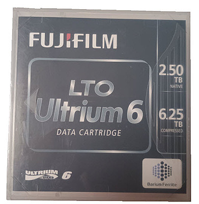FUJIFILM LTO Ultrium 6 Data Cartridge 2.50 a 625 TB