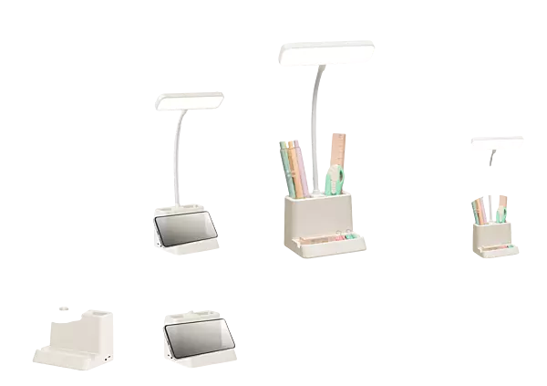 DESK LAMP PEN STAND MOBILE STAND Beam