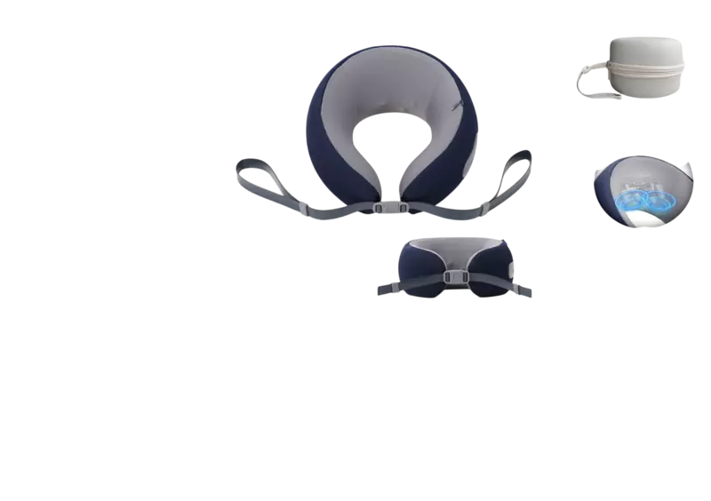 Neck Pillow with Massager kollar