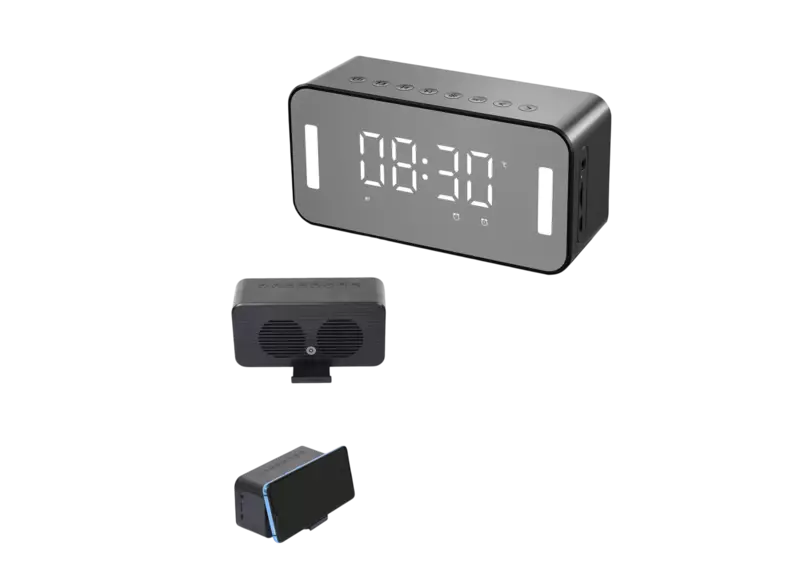 MULTI-FUNCTIONAL SPEAKER WITH CLOCK Abode