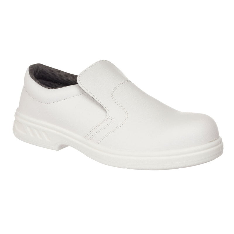 White Slip-On Safety Shoe S2 SRC White Slip-On Safety Shoe S2 SRC