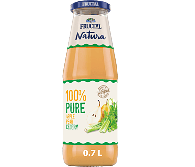 Fructal Natura 700ml Glass 6pack-Celery-Pear