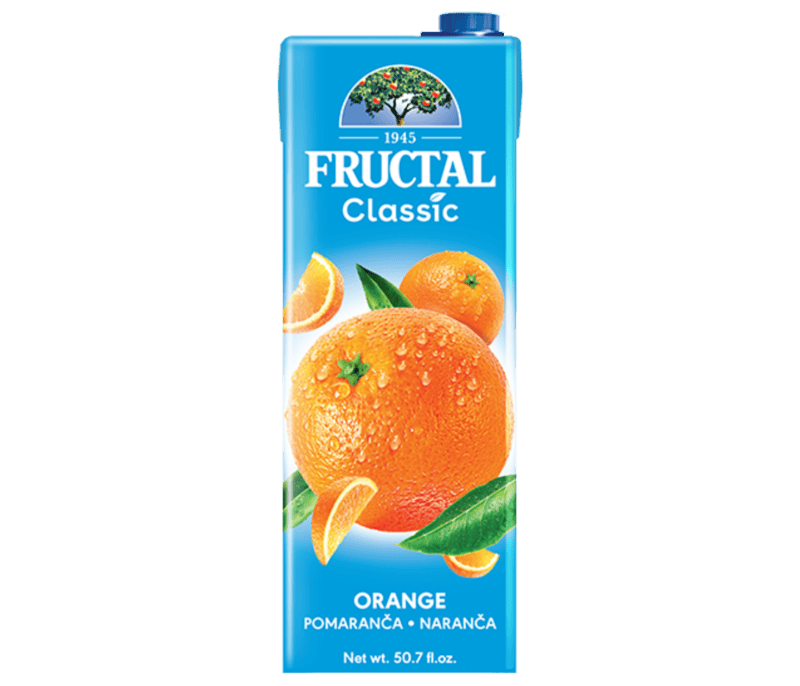 Fructal 1.5L Classic 8pack-Orange Fructal 1.5L Classic 8pack-Orange
