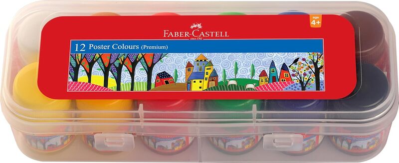 Faber Castell Poster Colours (Premium) 12s