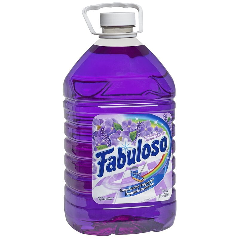 Fabuloso Multi-Use Cleaner, Lavender Scent, 169 oz. Bottle - 3/Case